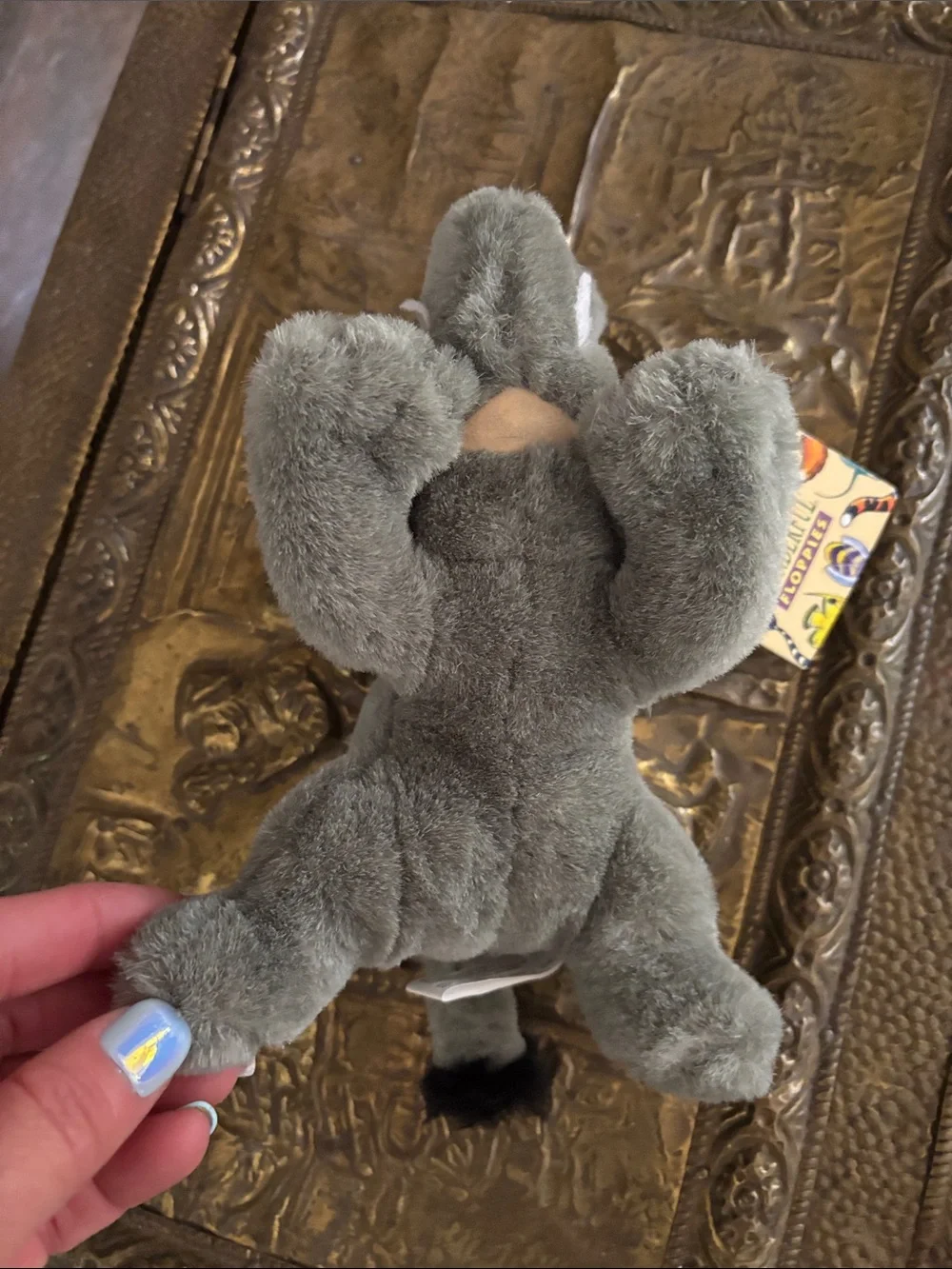 NWT Plush Gray Elephant Stuffed Animal